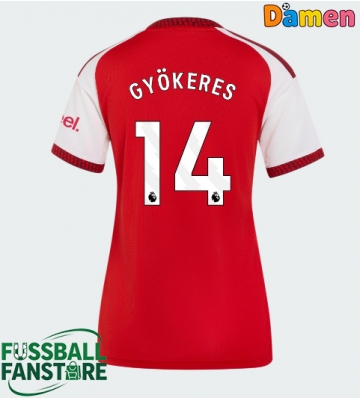 Arsenal Viktor Gyokeres #14 Replik Heimtrikot Damen 2026-27 Kurzarm